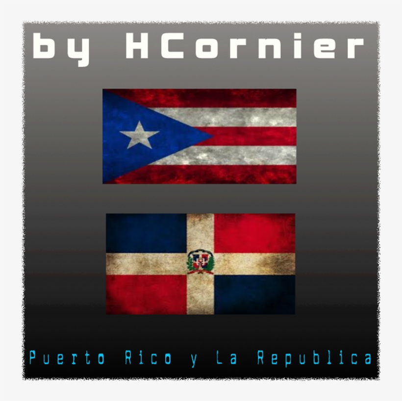 Dominican Republic Flag, transparent png