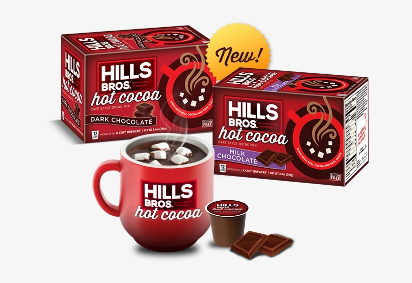 Hot Cocoa Png - Hills Bros Hot Cocoa, transparent png