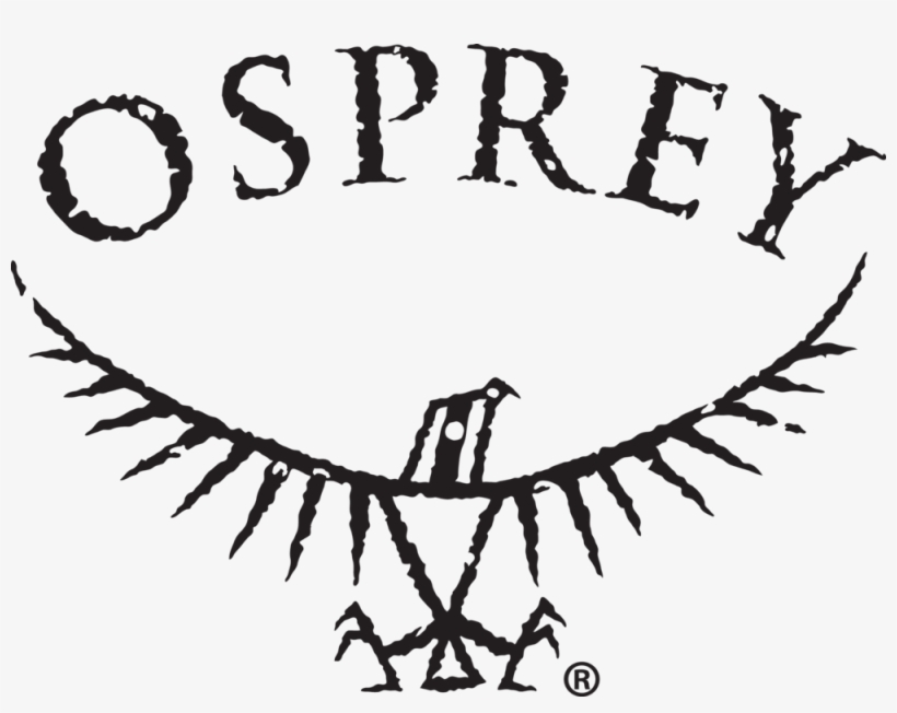 Osprey Logo Bird-word - Osprey Packs Logo, transparent png