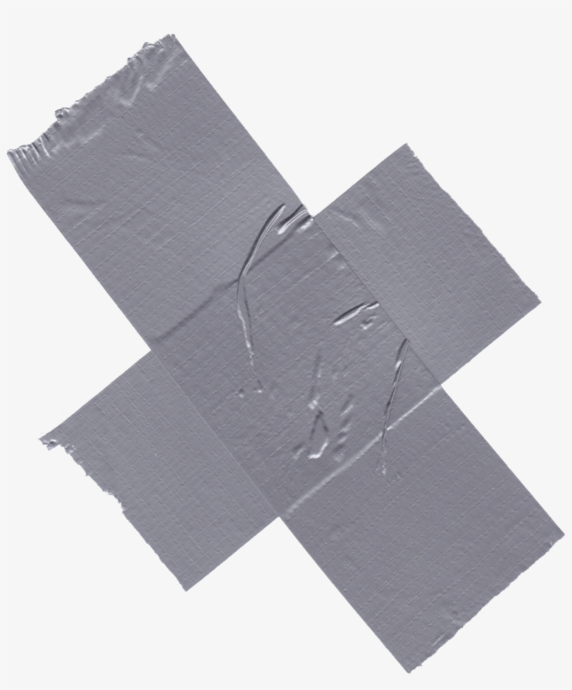 4 Cross X Duct Tape Transparent - Paper, transparent png