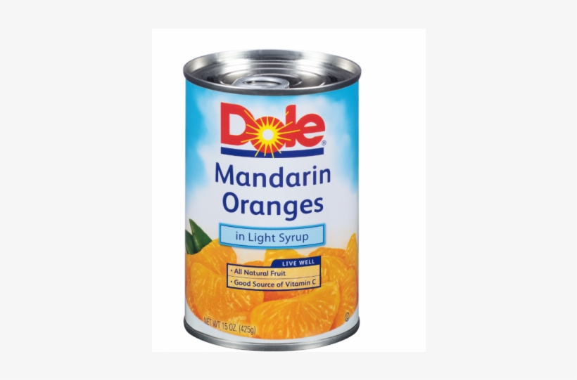 Dole Mandarin Oranges In Light Syrup - Dole, transparent png