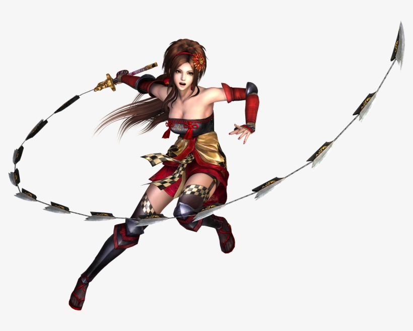 Samurai Warriors 3 Kaihime, transparent png