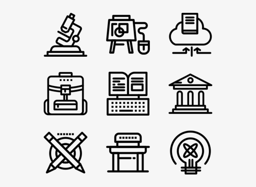 Modern Education And Knowledge Power - Icono Manufactura, transparent png
