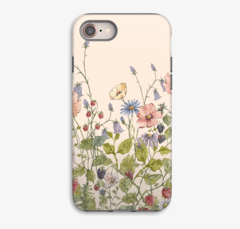Wild Flowers Case Iphone 8 Tough - Katarzyna Stróżyńska Goraj, transparent png