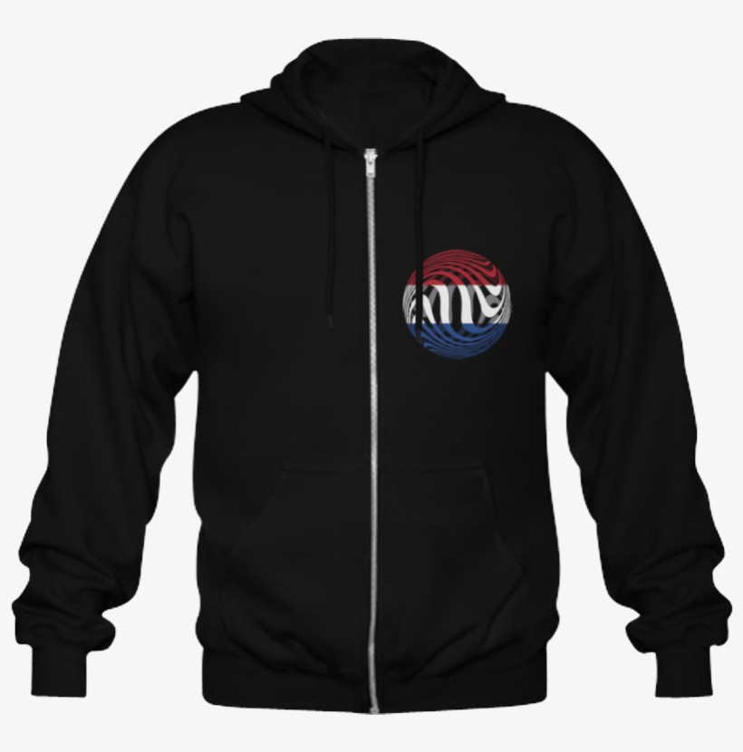 The Flag Of Netherlands Gildan Full Zip Hooded Sweatshirt - Bluza Mord A Stigmata, transparent png