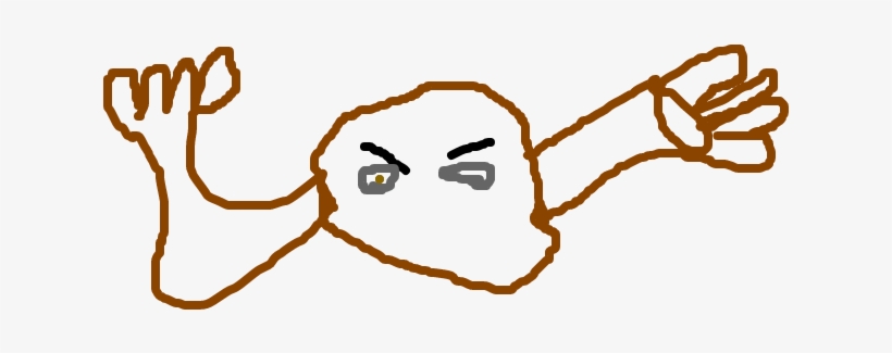 Geodude - Cartoon, transparent png