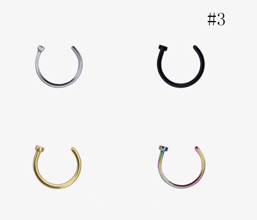 Nose Rings On Storenvy Png Transparent Tumblr Nose - Earrings, transparent png