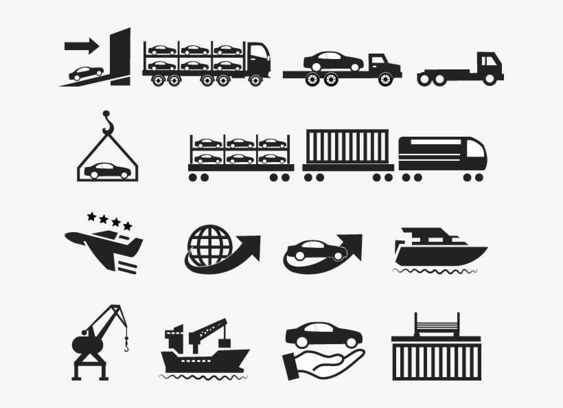 641 Transportation Icons - Transport Icons White Transparent, transparent png