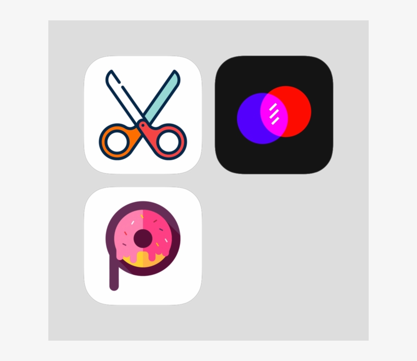 Photo Blender Pic Collage Video Clips 4 - Circle, transparent png