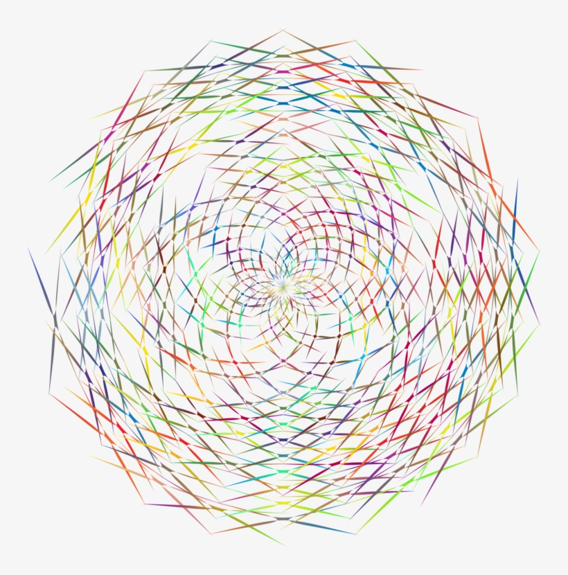 Optical Illusion Post Cards Optics Fraser Spiral Illusion - Illustration, transparent png