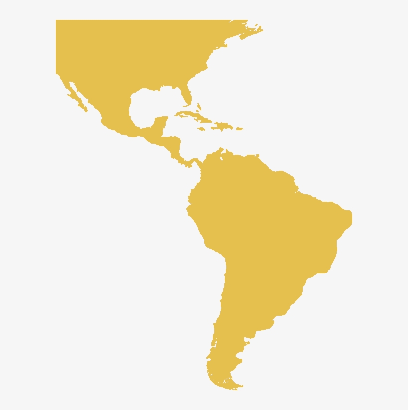 Iaf Logo Map - Norte De America Latina, transparent png