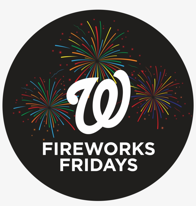 Fireworks Friday - Washington Nationals, transparent png