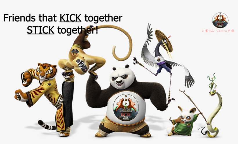 朋友们 - Kung Fu Panda Png, transparent png