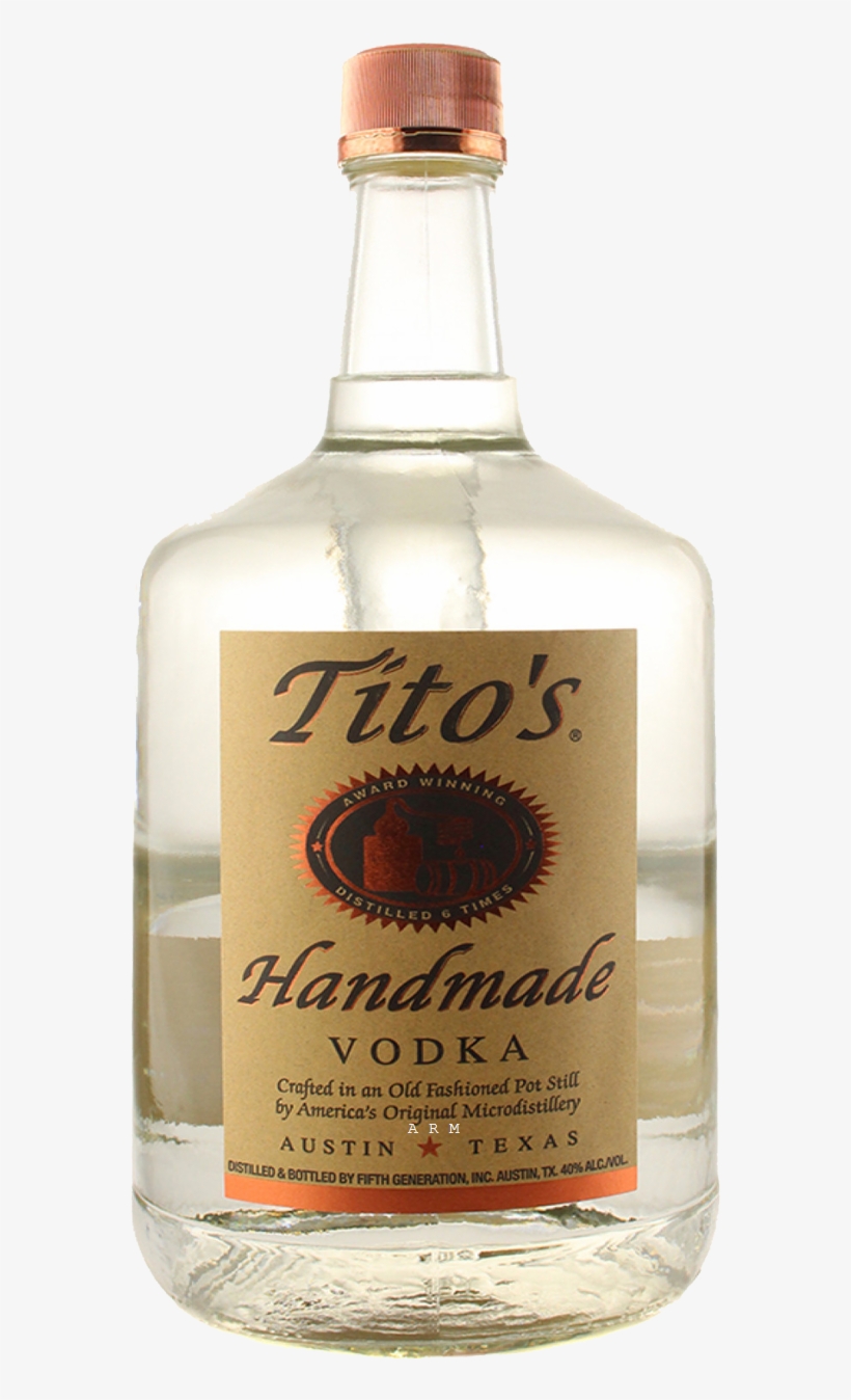 Price - Tito's Handmade Vodka, transparent png