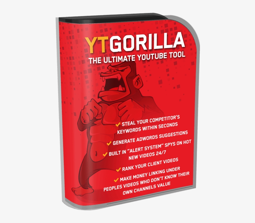 Yt Gorilla Review Got Over 5,389,263 Free Views & 60,000 - Poster, transparent png