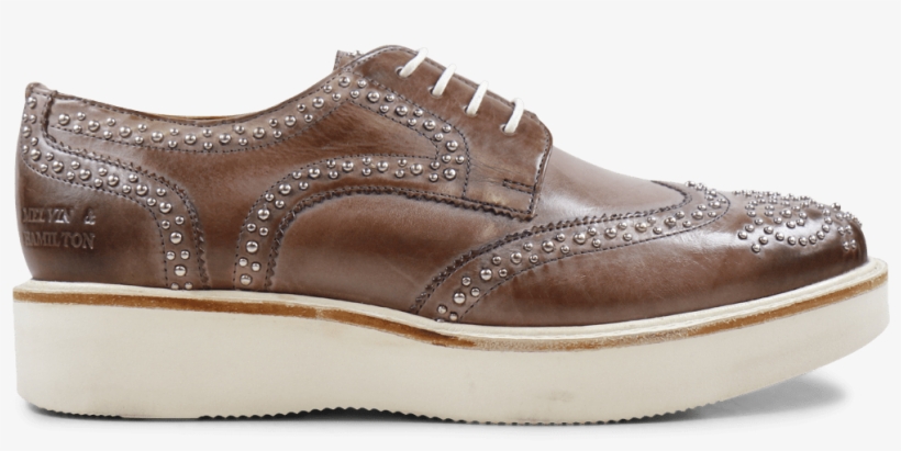 Derby Shoes Molly 1 Crust Pale Lila Rivets Xl Ginger - Sneakers, transparent png