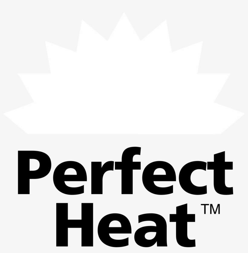 Perfect Heat Logo Black And White - Poster, transparent png