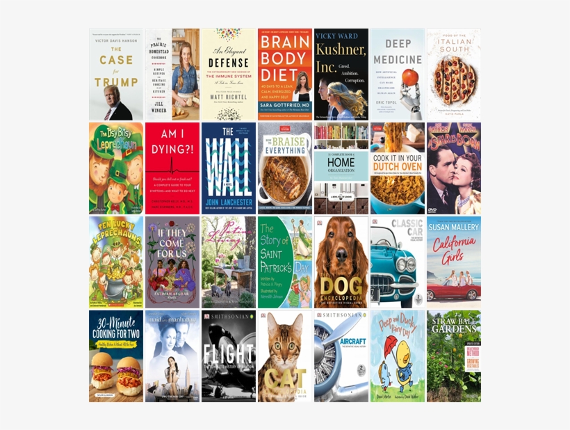 New Items Include The Case For Trump - Collage, transparent png