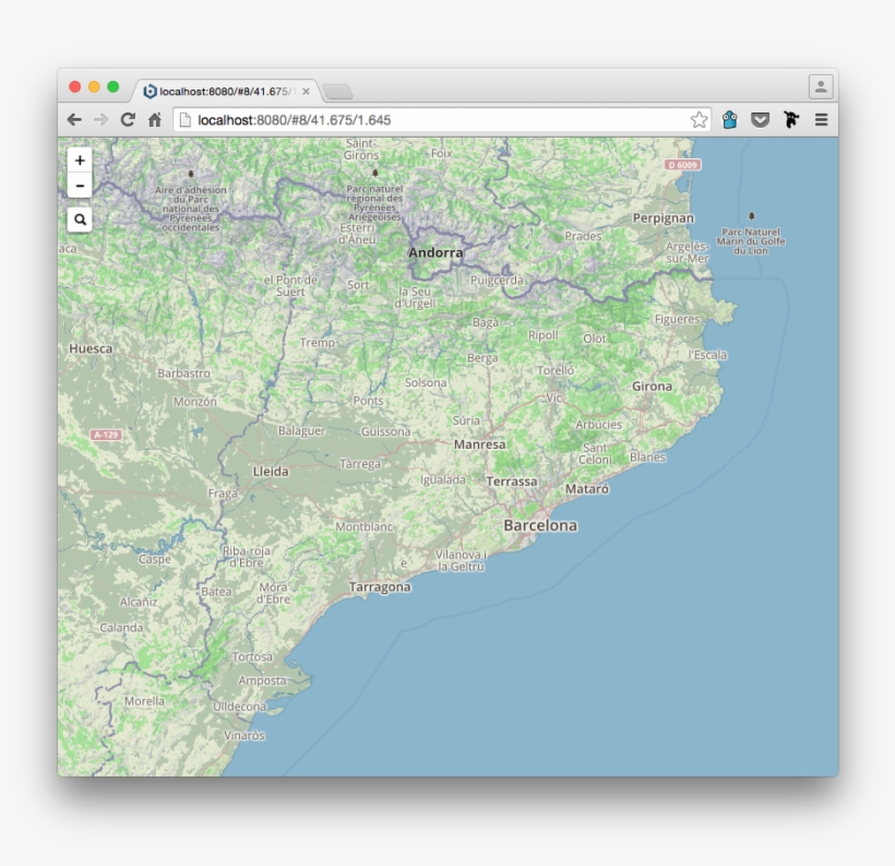 A Map Implemented Using Leaflet Web Mapping Library - Atlas, transparent png