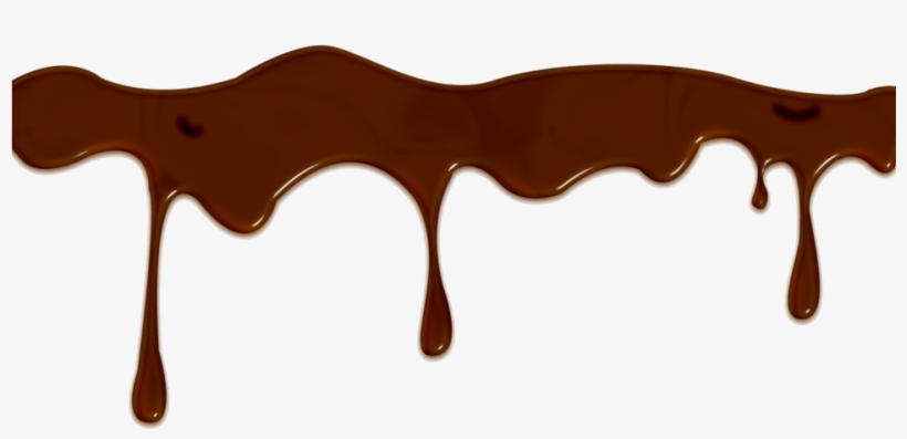 Aqui Trago Alguns Brushes Para Você Quem Pegou Comente - Calda De Chocolate Escorrendo, transparent png
