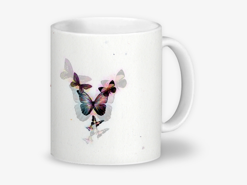 Caneca Ventre-borboletas De Ariel B - Coffee Cup, transparent png