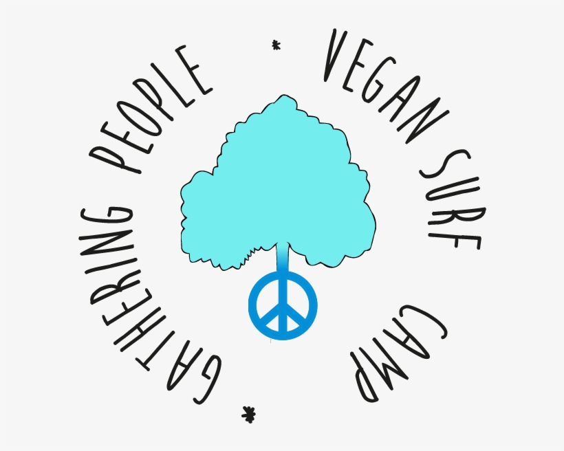 Cropped Logo Vsurfcamp Moon Flower - Circle, transparent png