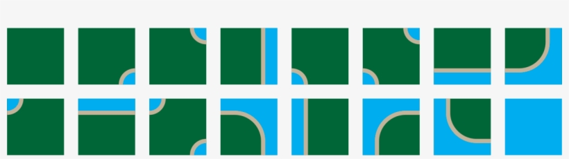 Corner - Electric Blue, transparent png