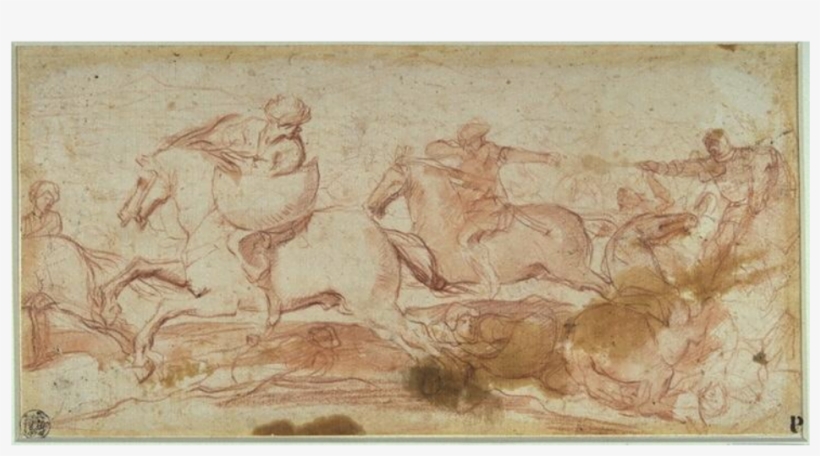 Cavalry Battle - Relief, transparent png