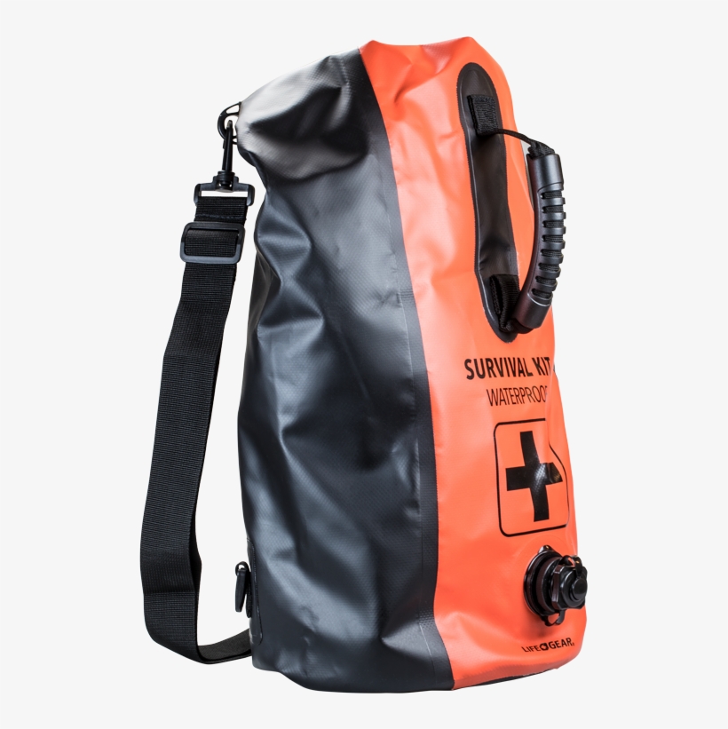 Waterproof Two Person 72 Hour Dry Bag Survival Kit - Messenger Bag, transparent png