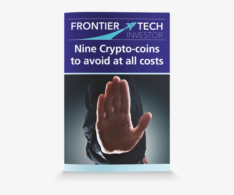 A Free Copy Of Beginner's Guide To Investing Crypto - Stop Hand, transparent png