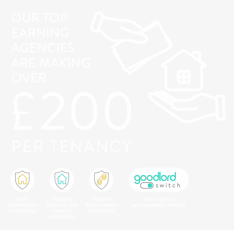 Our Top Agencies Are Making Over £200 Per Tenancy - Poster, transparent png