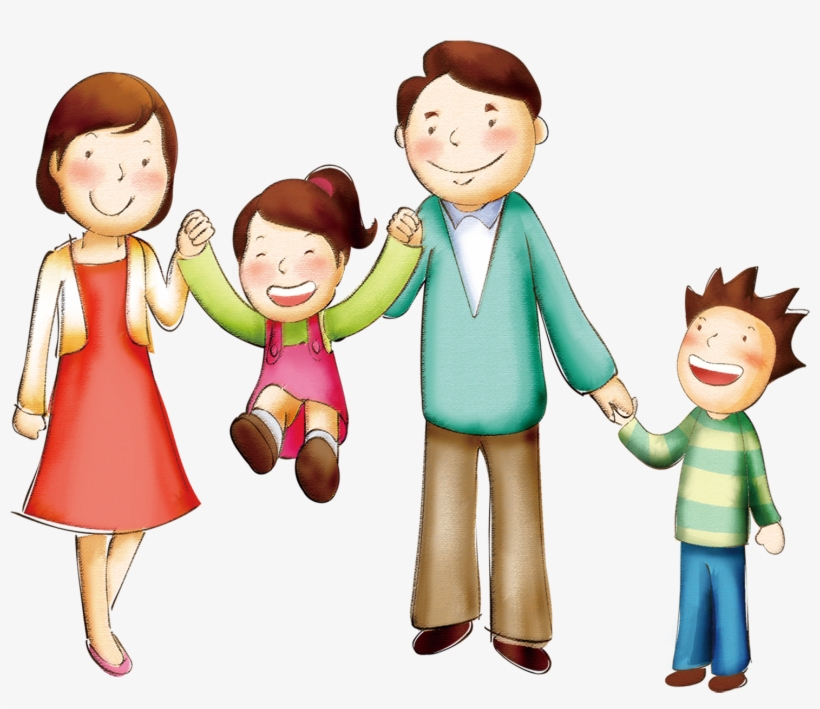 Graphic Free Library Family If We Clip Art Hand Drawn - Nosotros Dibujo Animado, transparent png