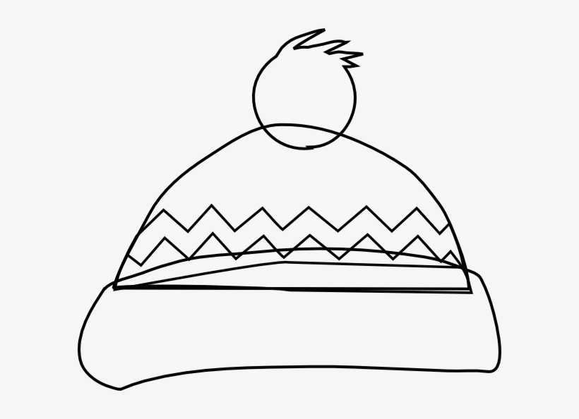 Thumb Image - Winter Cap Black And White, transparent png