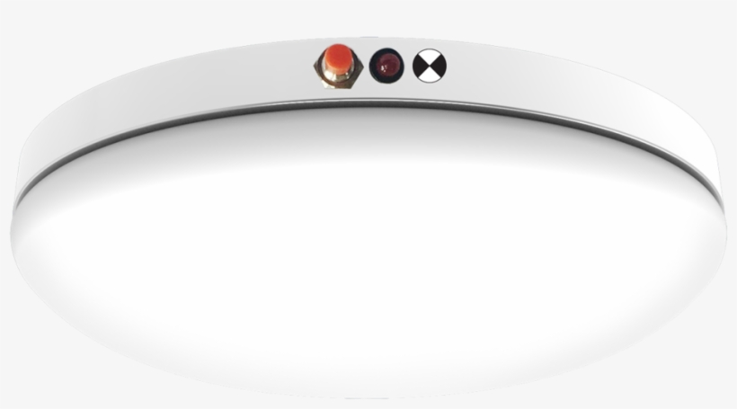 Sal Opal Ii Led Emergency Oyster 360mm - Circle, transparent png