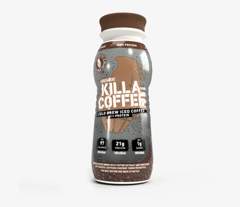 Grenade Skinny Protein Iced Killa Coffee The Protein - Grenade Killa Coffee, transparent png