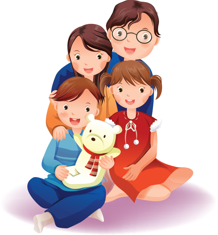 17 Best Images About Family On Pinterest - Family Clipart Png (600x645), Png Download