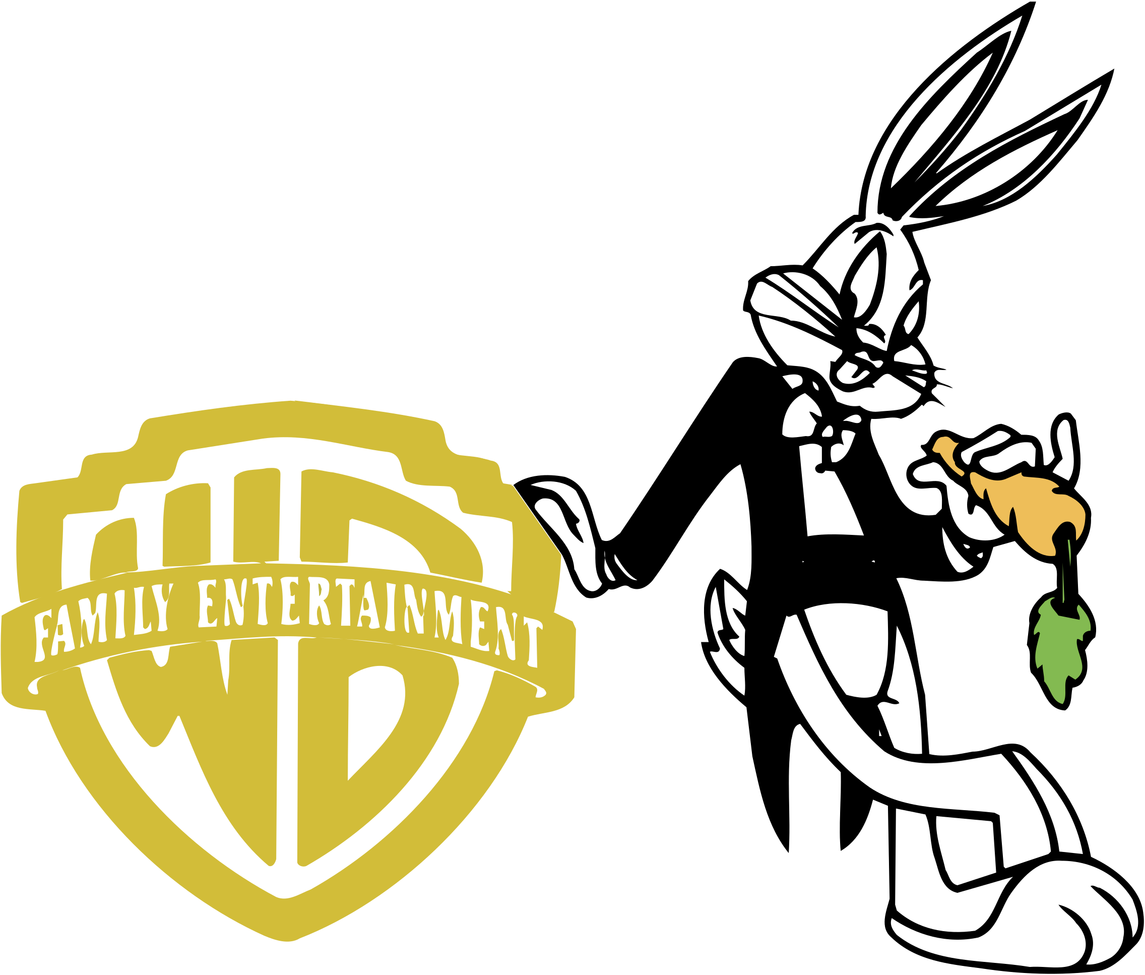 Warner Bros Family Entertainment Logo Png Transparent - Warner Bros Family Logo (2400x2400), Png Download