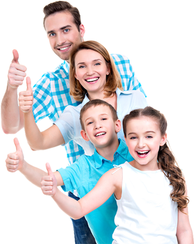 Happy Homefield Inspection Family - Happy Family Home Png (320x392), Png Download