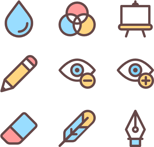 Clipart Black And White Stock Rounded Icon Family Color - Icon (600x564), Png Download