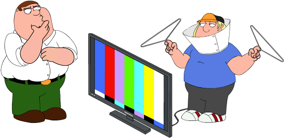 Graphic Free Stock Transparent Family Animated Gif - Family Guy (650x400), Png Download