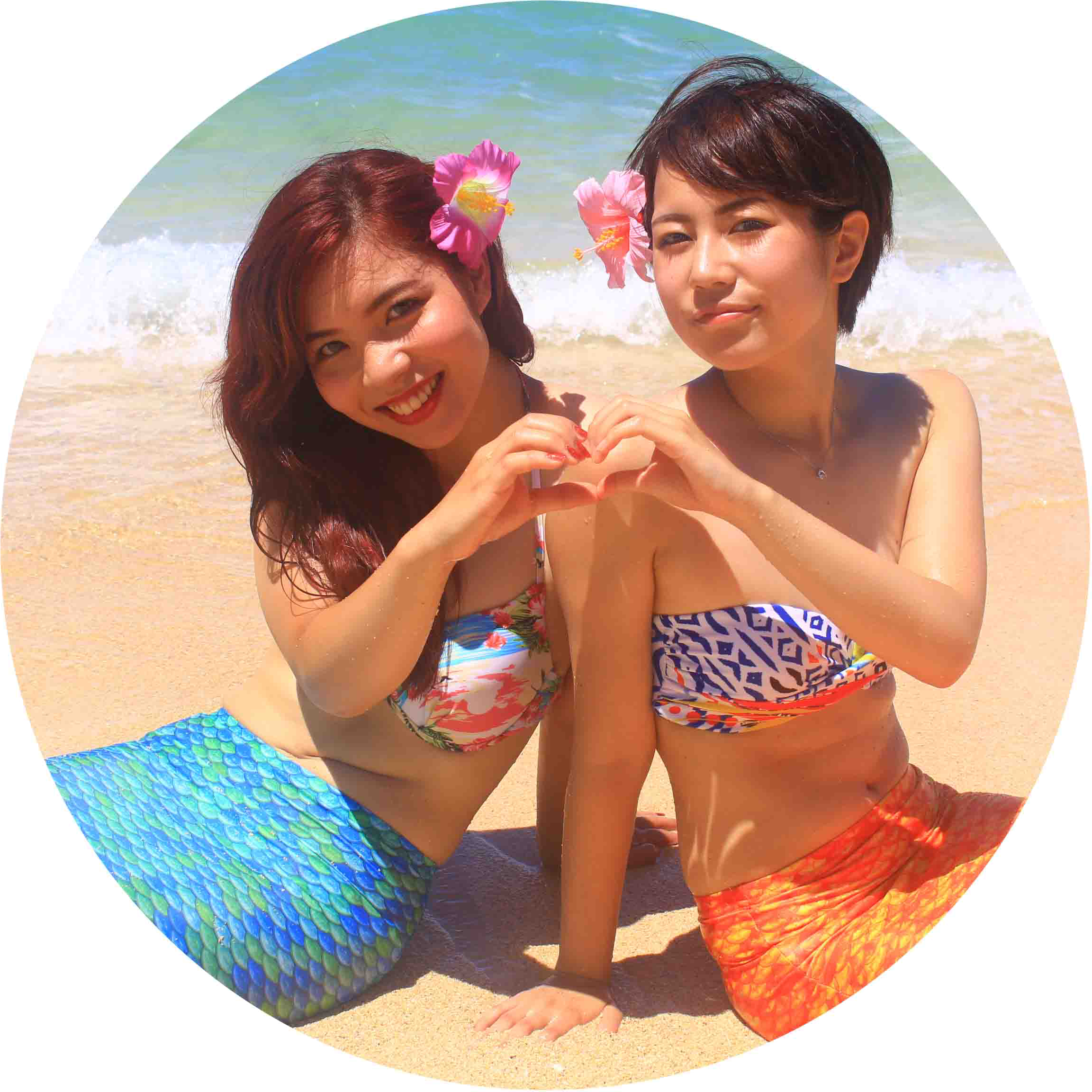 Mermaid Swim Experience & Photo Shoot Blue Cave Diving - Fun (3456x2304), Png Download