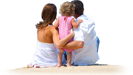 Resorts For Everyone By Sandals - Vacations People Png (550x310), Png Download
