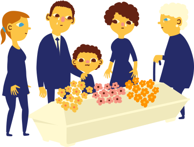 Family Member Clipart - Family Member Died Clipart (535x300), Png Download