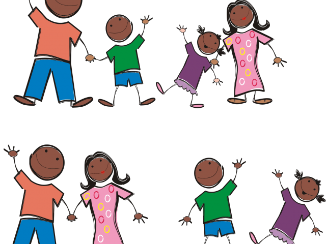 Family Clipart Stick Figure - Family Stick Figure Shirts (640x480), Png Download