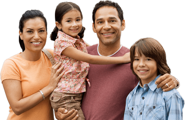 Maricopa Family Smiling - Standard Of Living Bare Living (770x499), Png Download