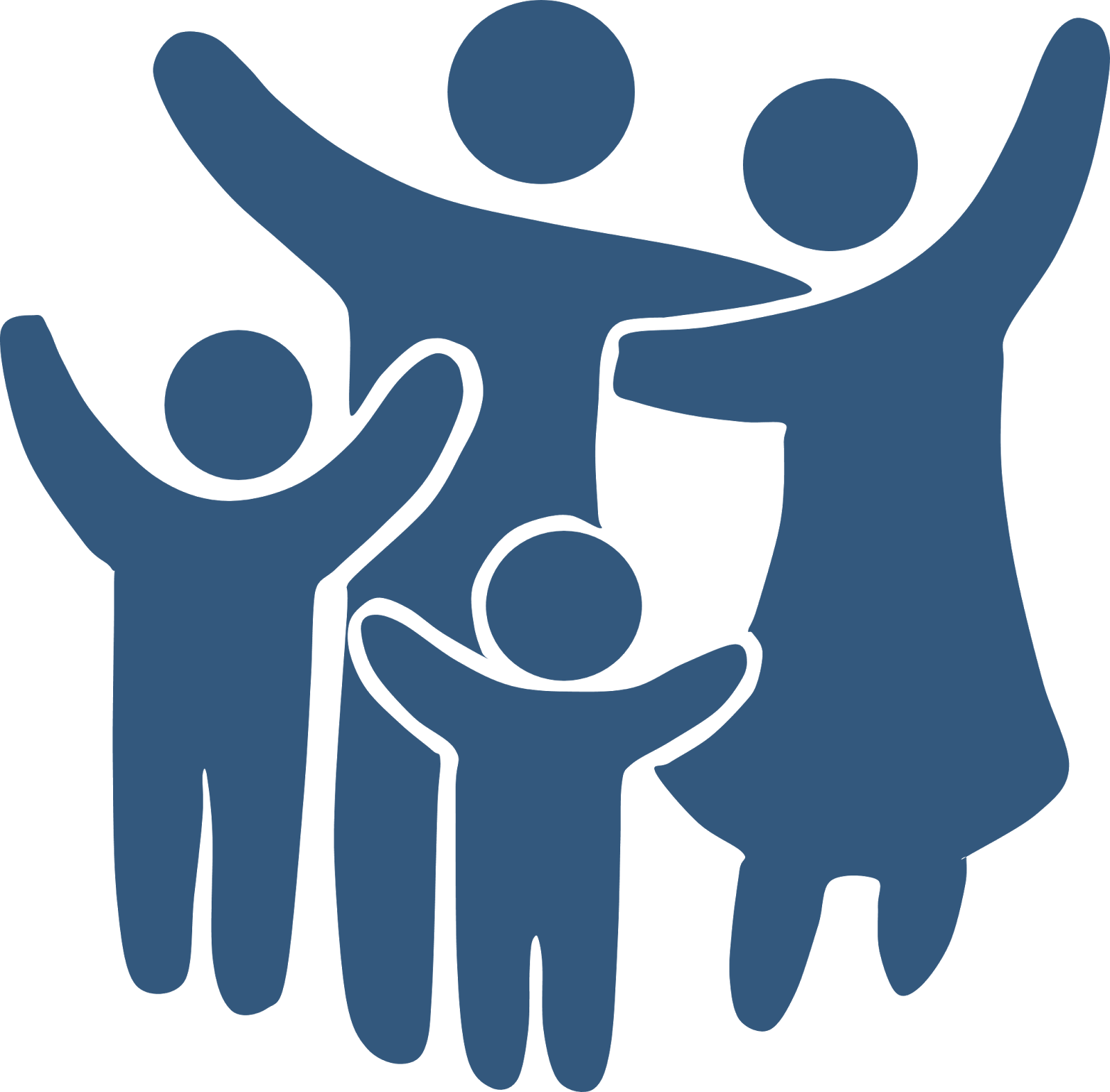 Organization, Silhouette, Thumb, Area, Public Relations, - Family Therapy Png (1600x1574), Png Download