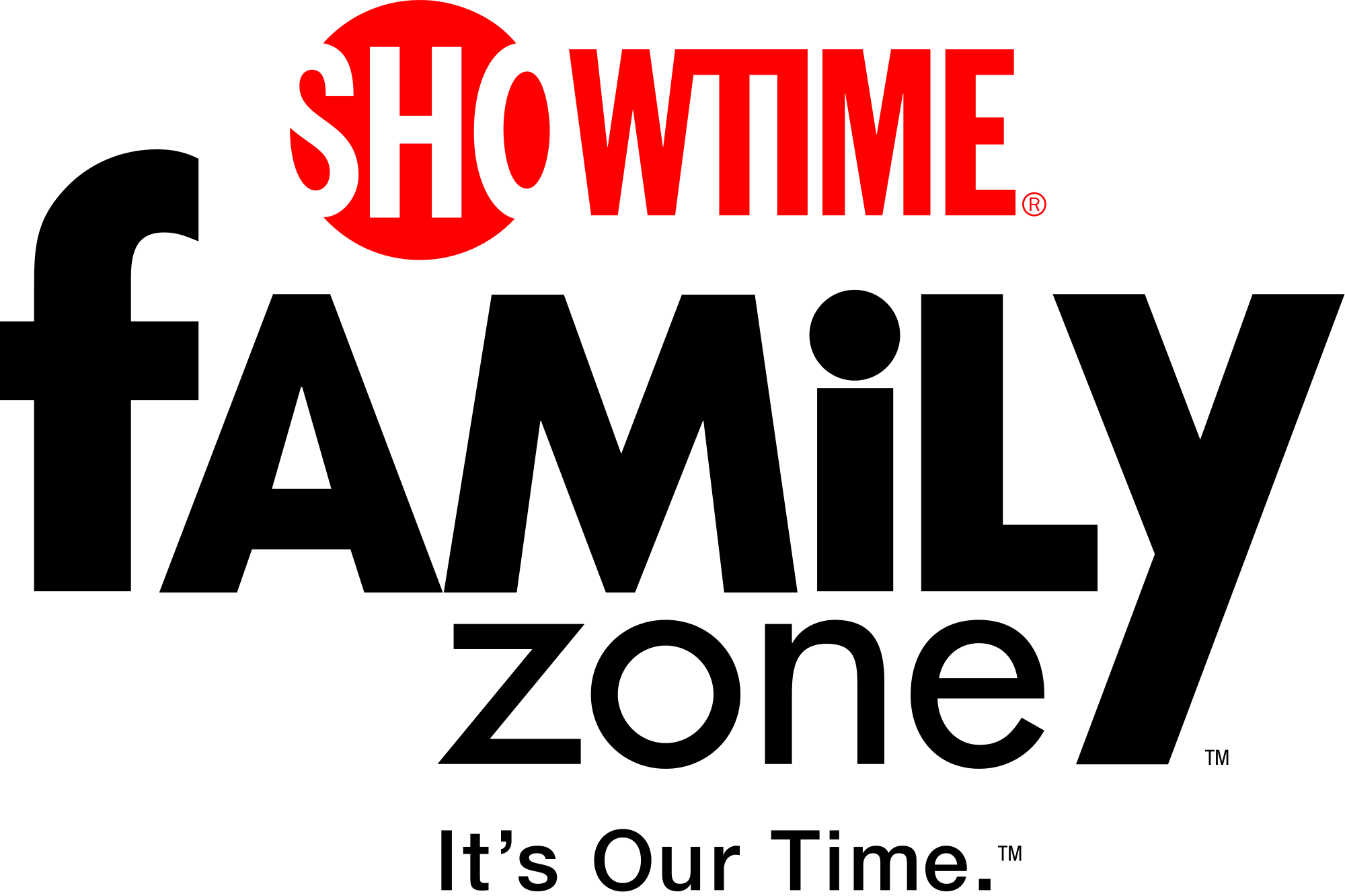 Open - Showtime Family Zone Logo (2000x1332), Png Download