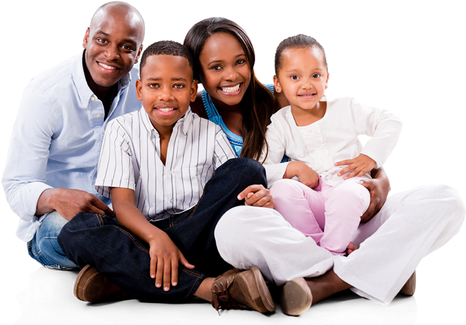 Tomorrow's Medicine Today - Black American Happy Family (960x551), Png Download