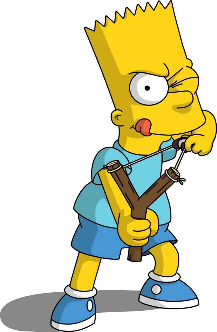 Tricksters Are Boundary Crossers - Bart Simpson Png (723x1105), Png Download