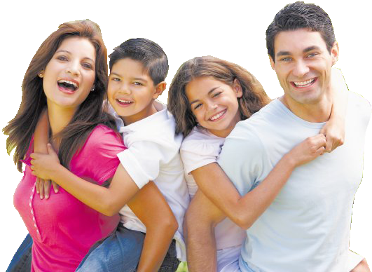 El Amor Y En Familia - Indian Happy Family Pics Hd (600x400), Png Download